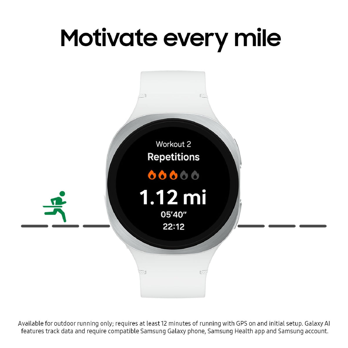 Samsung Galaxy Watch8 40mm Bluetooth Smartwatch, Silver
