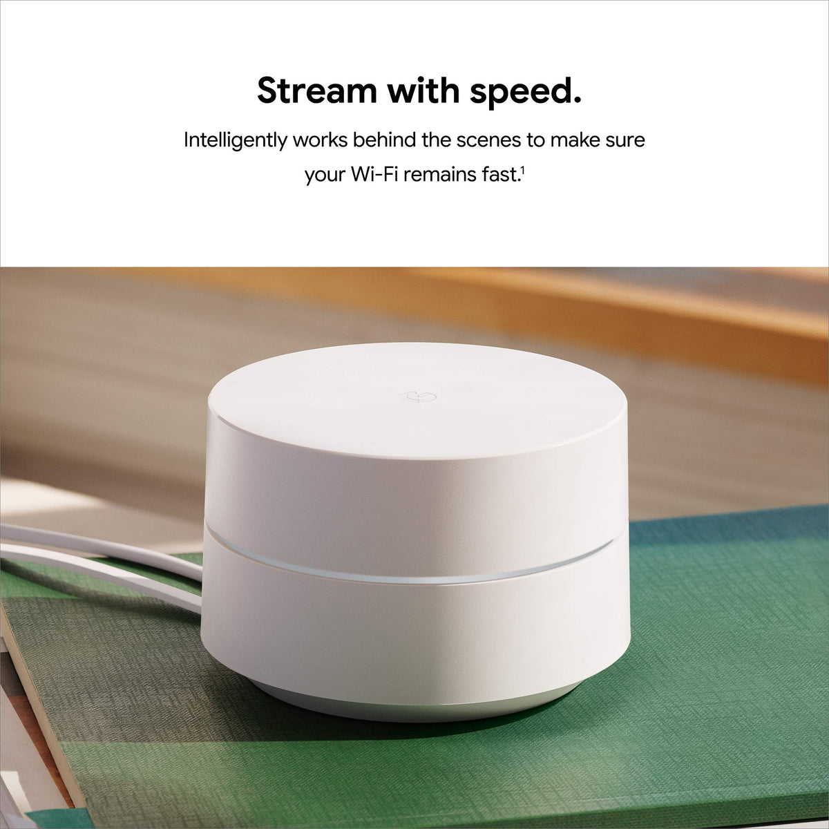 Google Wifi AC1200 Mesh WiFi System, 1-Pack