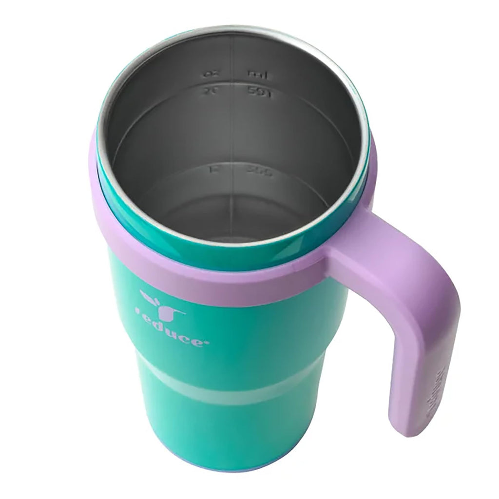 REDUCE Cold1 24 oz Insulated Tumbler, 2-Pack, Black/White
