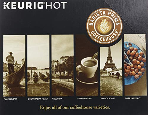 Barista Prima Coffeehouse French Roast K-Cup Pods, 96 Count