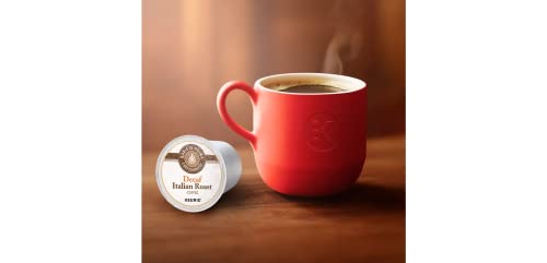 Barista Prima Coffeehouse Italian Roast Decaf K-Cup Pods, 96 Count