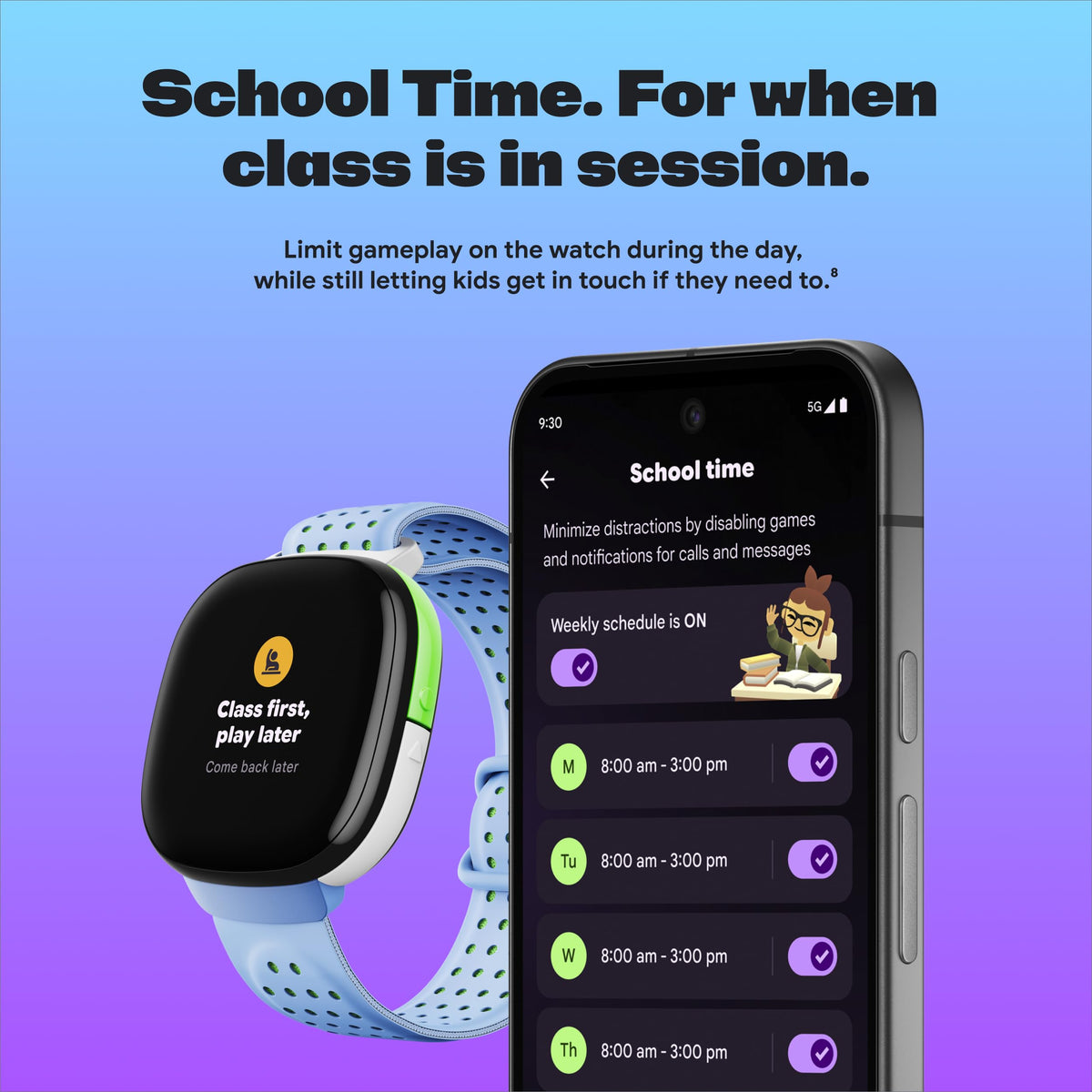 Google Fitbit Ace LTE Kids Smartwatch
