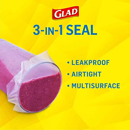 Glad Press'n Seal Multipurpose Sealing Wrap, 140 sq ft, 3-Pack