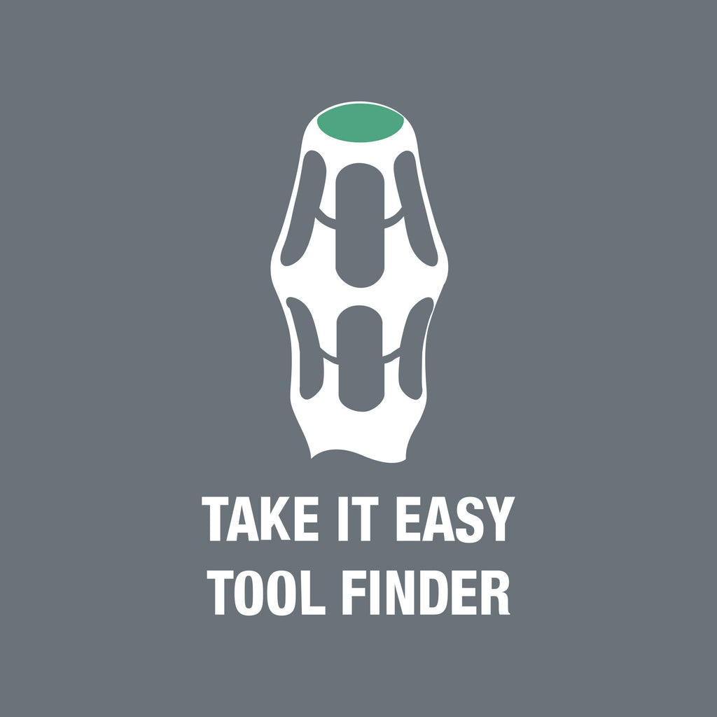 Wera Kraftform Plus 160i/168i/6 Insulated Screwdriver Set, 6 Pieces