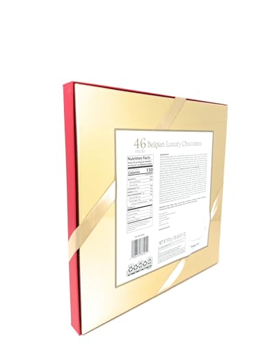 Kirkland Signature Belgian Chocolates Gift Box, 1.26 lb