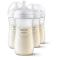 Philips Avent Natural Response Baby Bottle, 11 oz, Fast Flow, 4-Pack (SCY906/04)