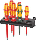 Wera Kraftform Plus 160i/168i/6 Insulated Screwdriver Set, 6 Pieces