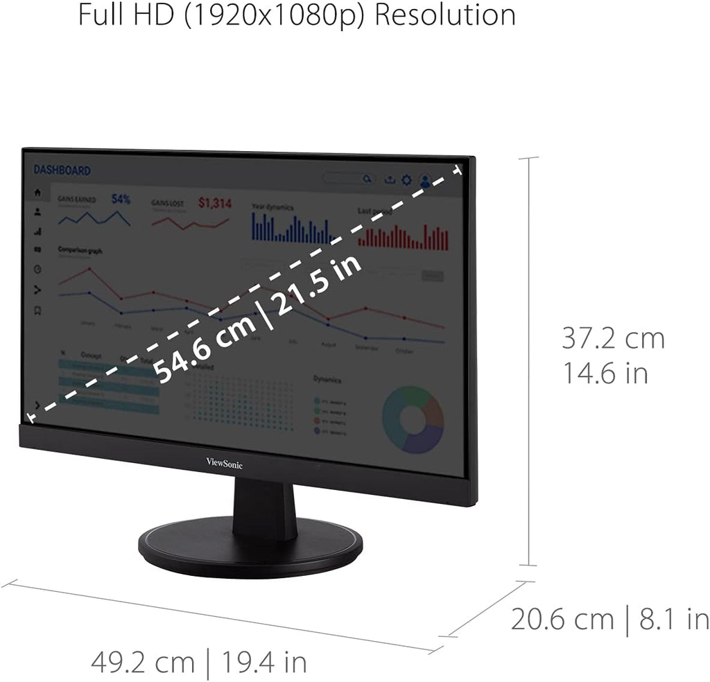 ViewSonic VA2247-MH 22" Full HD Monitor