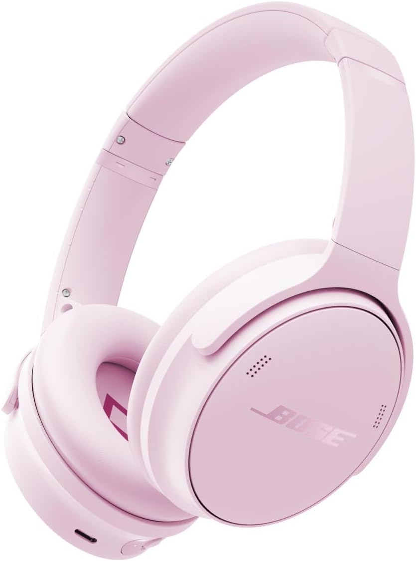 Bose QuietComfort Wireless Noise Cancelling Headphones - Petal Pink