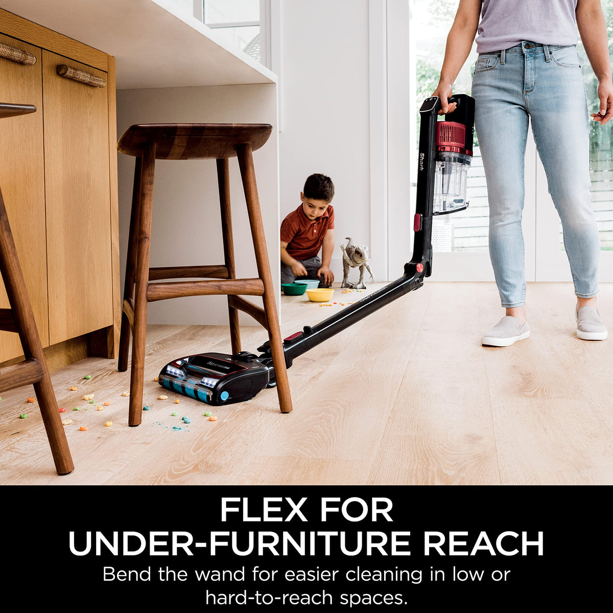 Shark Vertex Pro Cordless Stick Vacuum with DuoClean PowerFins (IZ662H)