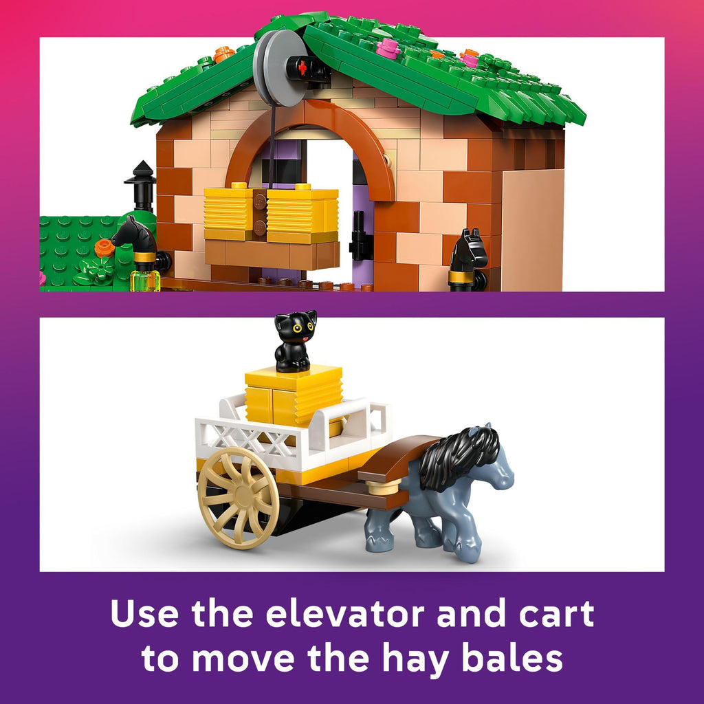 LEGO Friends Pony Ranch & Stable Pretend Play Building Toy - Playset with 3 Horse Toys for Creative Storytelling - Birthday Gift Idea for Girls & Boys, Ages 7+ Who Love Horse Stuff - 42654