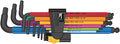Wera 950/9 Hex-Plus Multicolour Imperial 2 L-Key Set, 9 Pieces (05022640001)