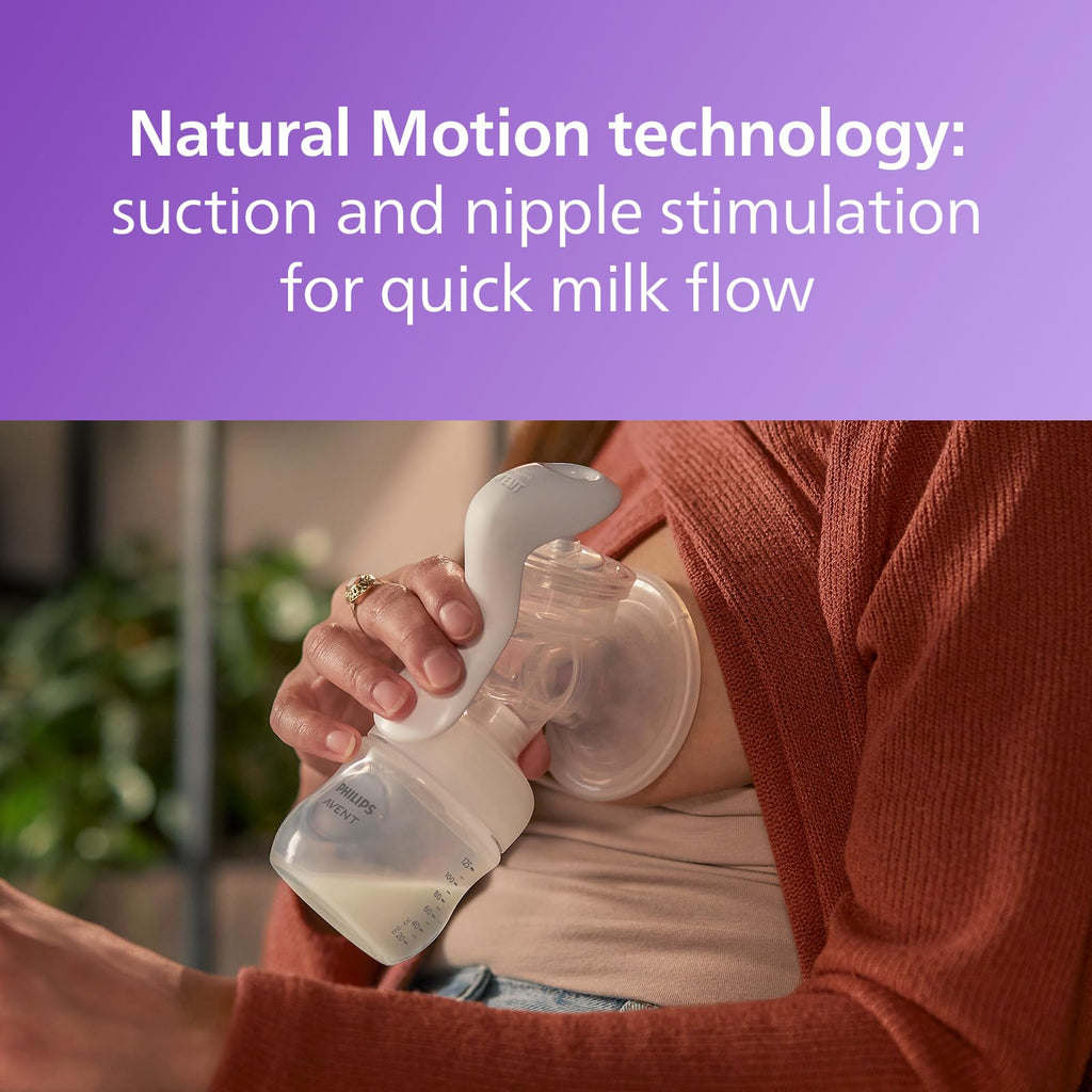 Philips Avent Manual Breast Pump with Natural Motion Technology (SCF430/03)
