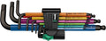 Wera 950 SPKL/9 SM N Multicolour Metric L-Key Set, 9 Pieces (05073593001)
