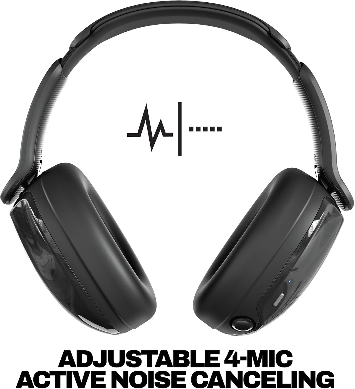 Skullcandy Hesh 540 ANC Wireless Over-Ear Headphones, True Black