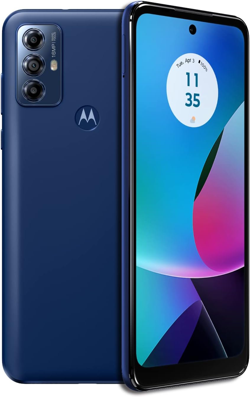 Motorola Moto G Play 2023 Unlocked Smartphone, 32GB, Navy Blue