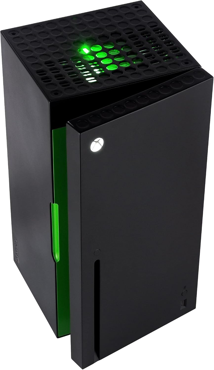 Xbox Series X Replica Mini Fridge, 10L Thermoelectric Cooler