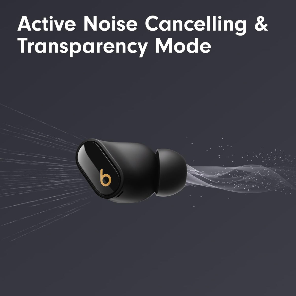 Beats Studio Buds + True Wireless Noise Cancelling Earbuds - Black/Gold