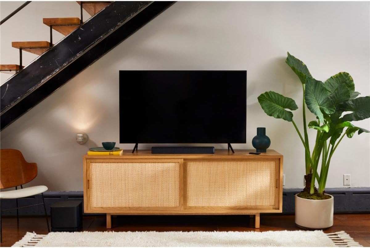 Bose TV Speaker Compact Soundbar with Bluetooth and HDMI-ARC, Black