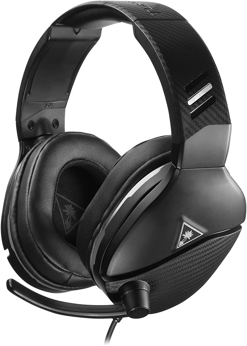 Turtle Beach Recon 200 Amplified Gaming Headset, Black