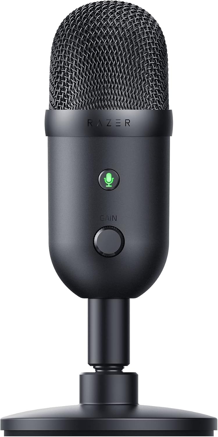 Razer Seiren V2 X USB Condenser Microphone for Streaming and Gaming