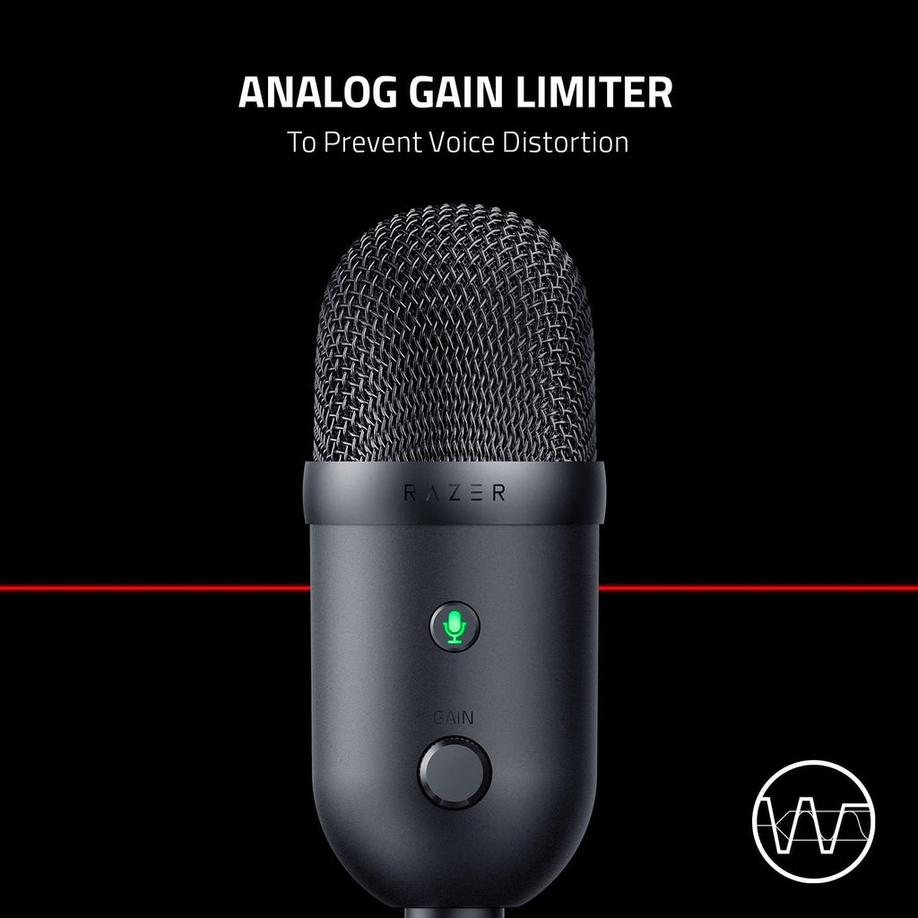 Razer Seiren V2 X USB Condenser Microphone for Streaming and Gaming