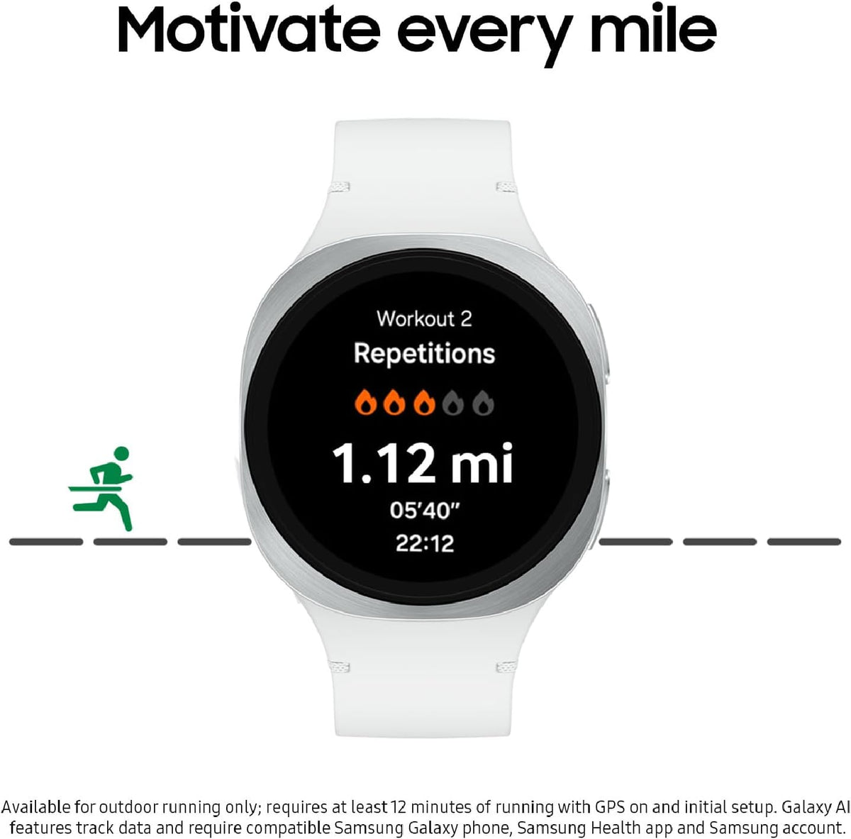 Samsung Galaxy Watch 8 40mm Bluetooth Smartwatch, Graphite