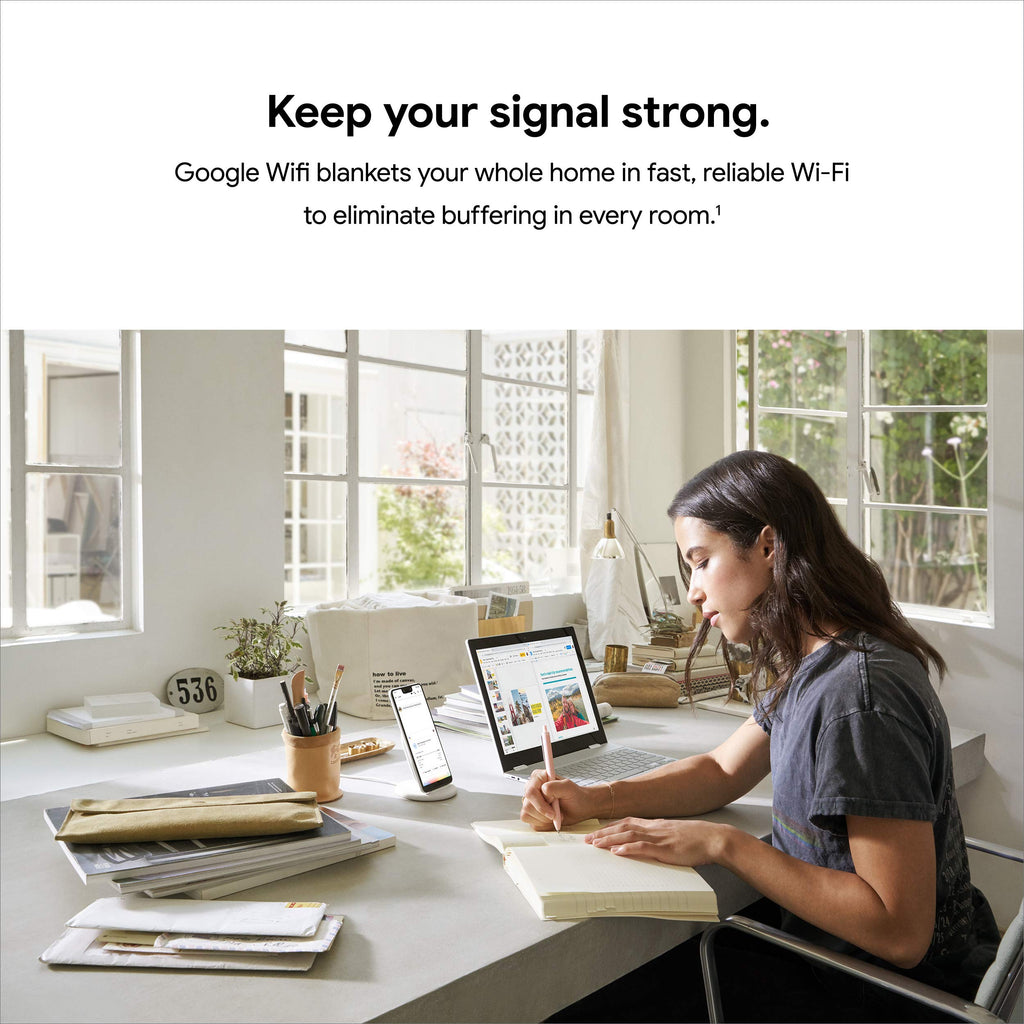 Google Wifi AC1200 Mesh WiFi System, 1-Pack