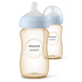 Philips Avent Natural PPSU Baby Bottle, 9 oz, Medium Flow, 2-Pack (SCY943/12)
