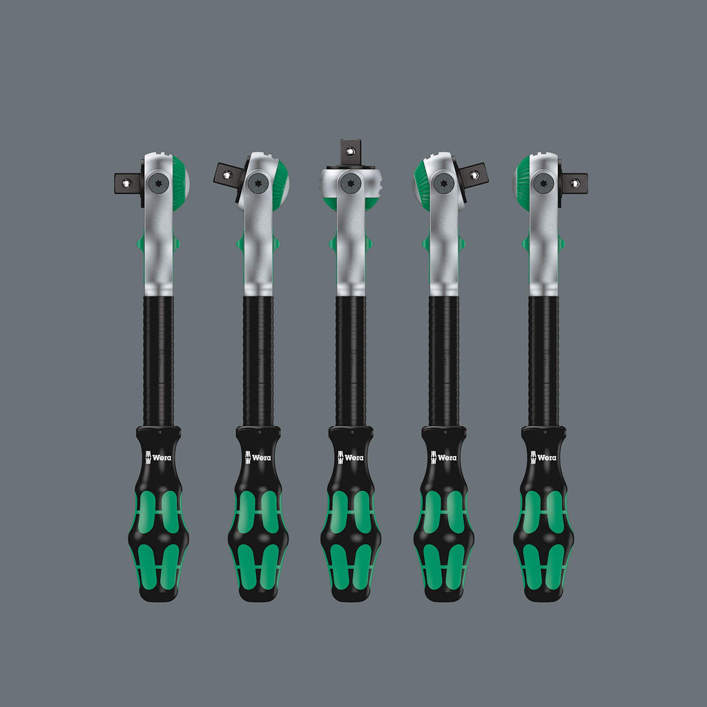 Wera 8100 SA 6 Zyklop Speed 1/4" Ratchet & Socket Set, Metric, 28 Pieces (05004016001)