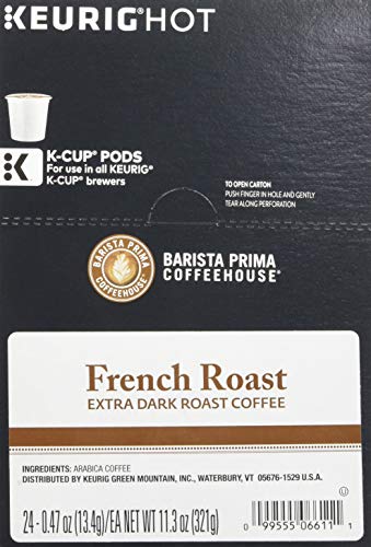 Barista Prima Coffeehouse French Roast K-Cup Pods, 96 Count