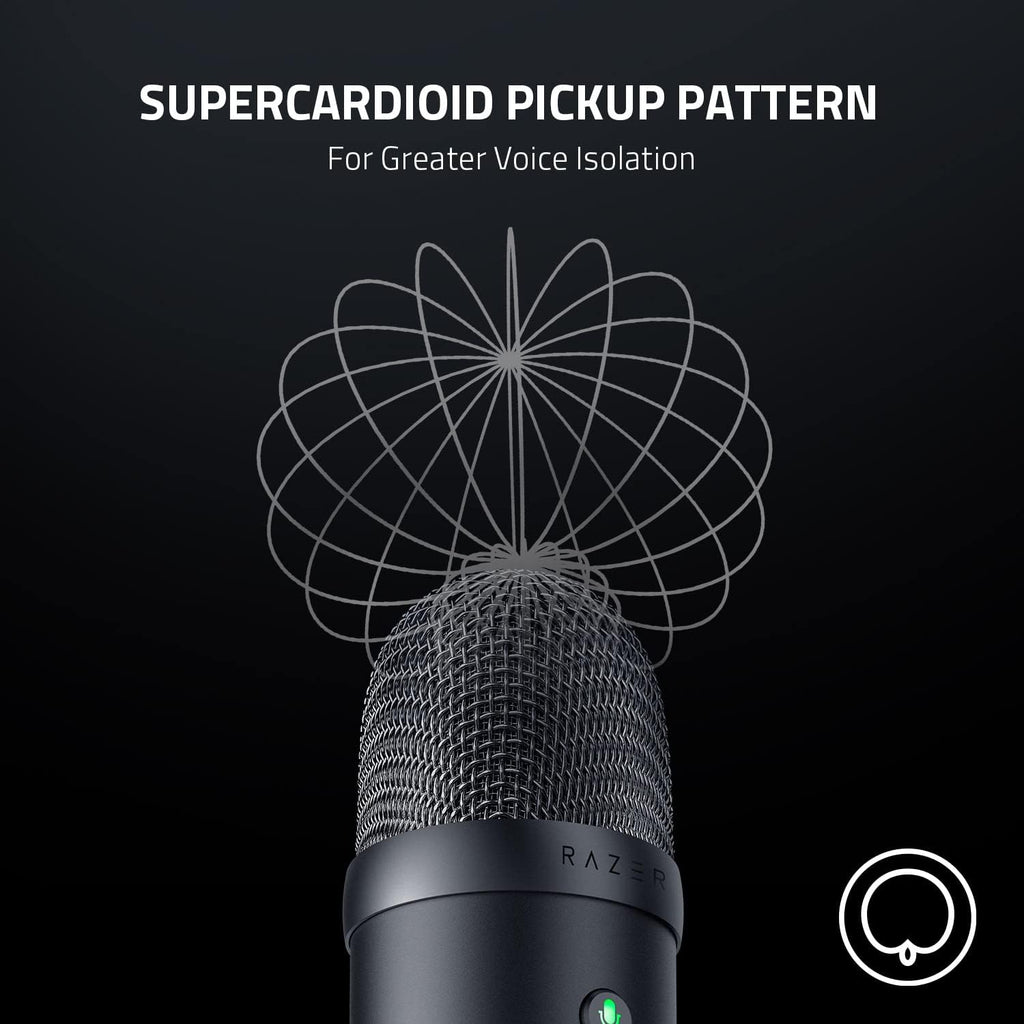 Razer Seiren V2 X USB Condenser Microphone for Streaming and Gaming