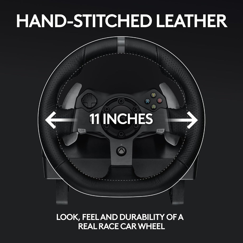 Logitech G920 Driving Force Racing Wheel and Pedals for Xbox & PC