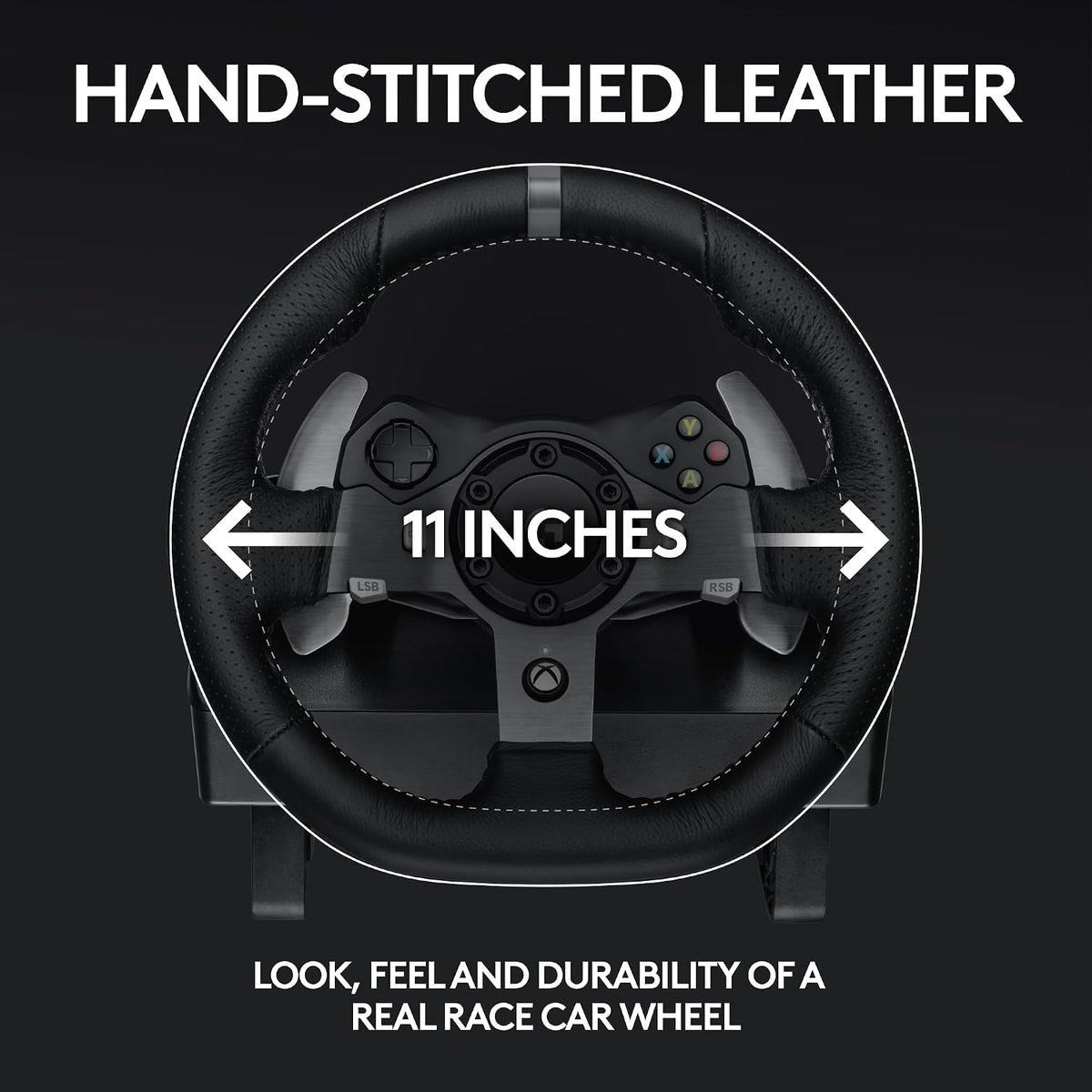 Logitech G920 Driving Force Racing Wheel and Pedals for Xbox & PC