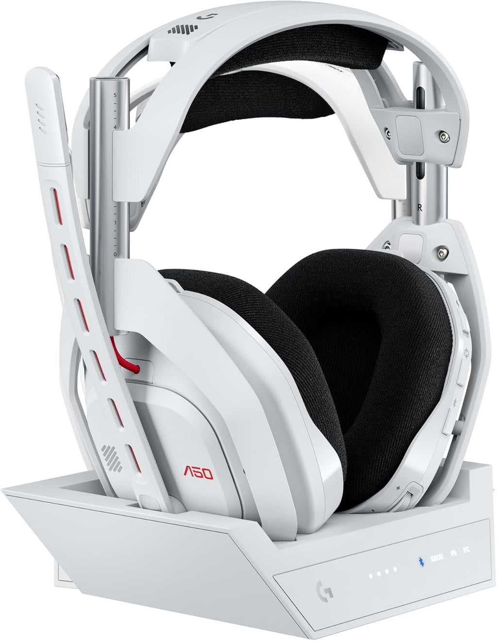 Astro A50 Multi-Platform Wireless Gaming Headset with Base Station, White