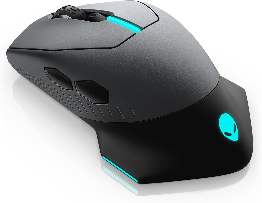Alienware AW610M Wired/Wireless Gaming Mouse, 16000 DPI, Dark Side of the Moon