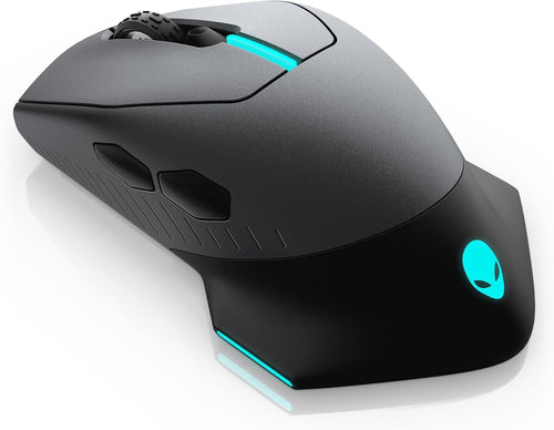 Alienware AW610M Wired/Wireless Gaming Mouse, 16000 DPI, Dark Side of the Moon