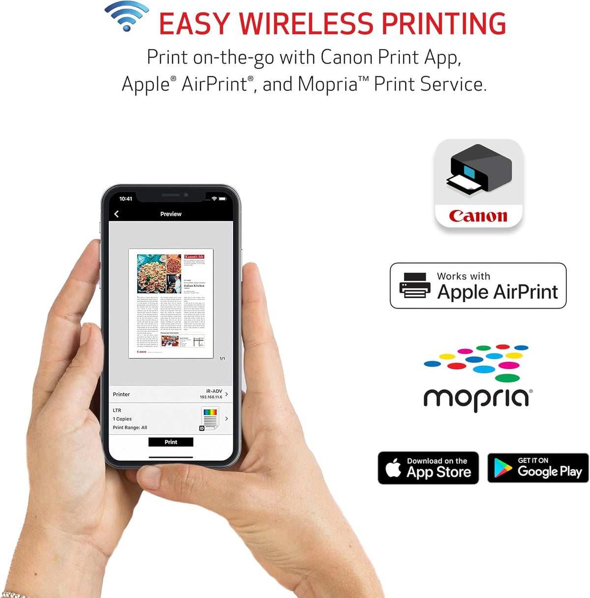 Canon PIXMA TS6420a Wireless All-in-One Inkjet Printer, Black