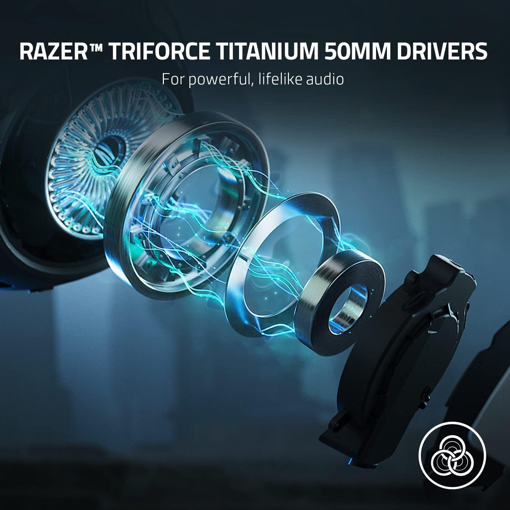 Razer Kaira Pro Wireless Gaming Headset with HyperSense Haptics for PlayStation