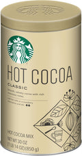 Starbucks Classic Hot Cocoa Mix, 30 oz Tin