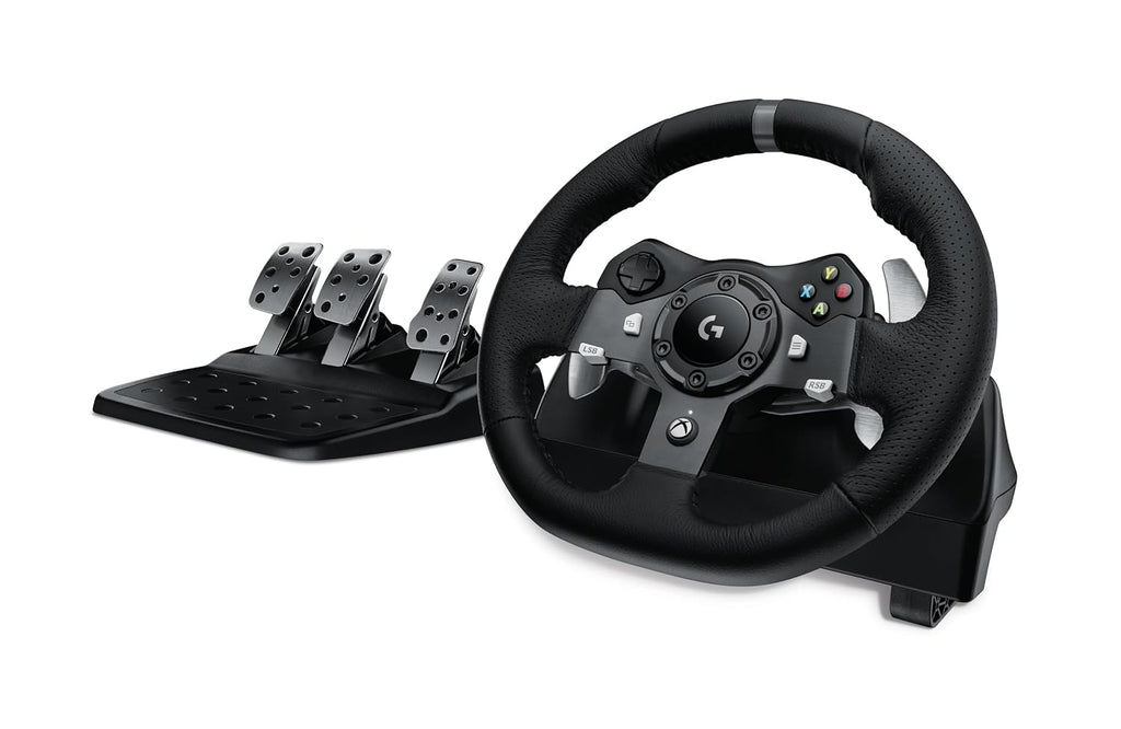 Logitech G920 Driving Force Racing Wheel and Pedals for Xbox & PC