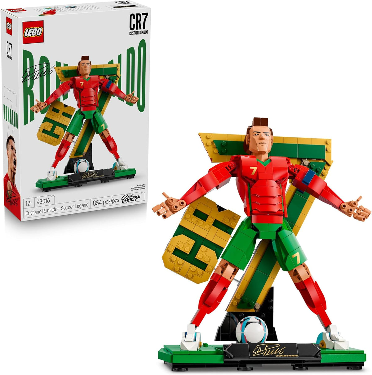 LEGO Editions Cristiano Ronaldo – Soccer Legend (43016)