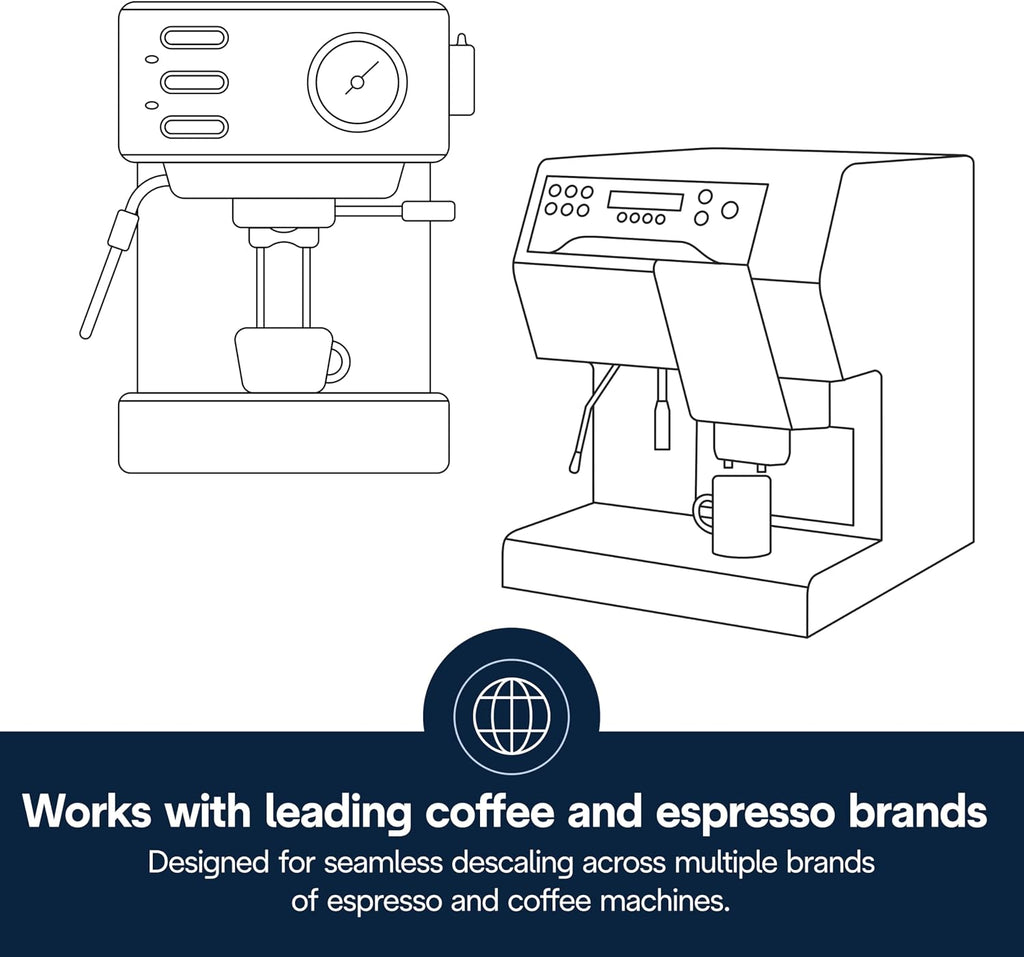 De'Longhi EcoDecalk Universal Descaler for Coffee Machines, 16.9 oz