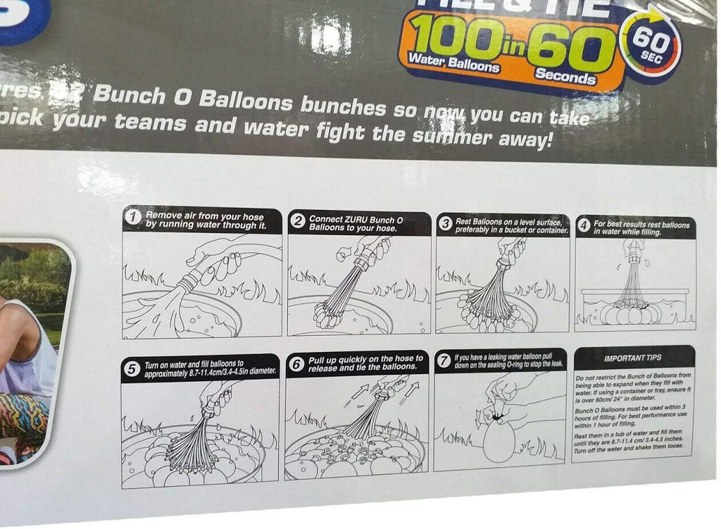 ZURU Bunch O Balloons, 420 Rapid-Fill Self-Sealing Water Balloons