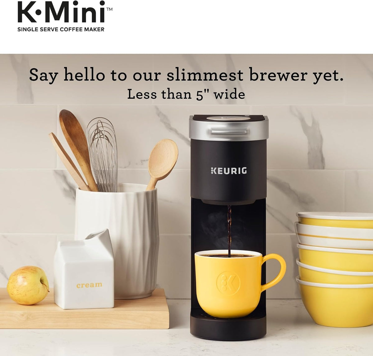 Keurig K-Mini Single Serve K-Cup Pod Coffee Maker, Black
