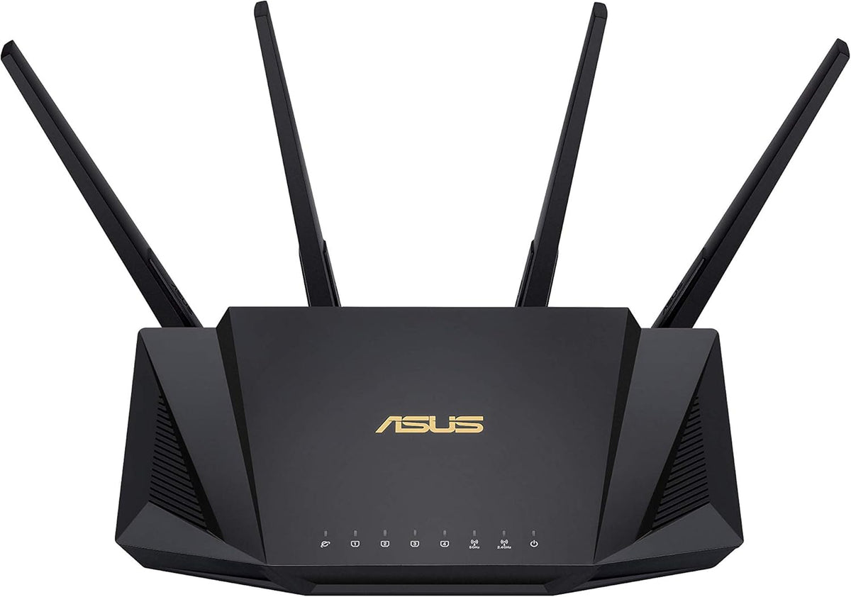 ASUS RT-AX3000 Dual Band WiFi 6 Gigabit Router with AiMesh