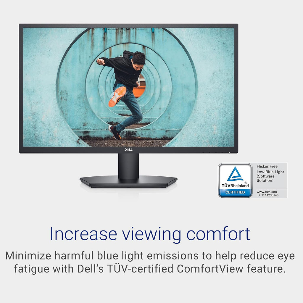 Dell SE2722HX 27" Full HD Monitor, 75Hz, AMD FreeSync
