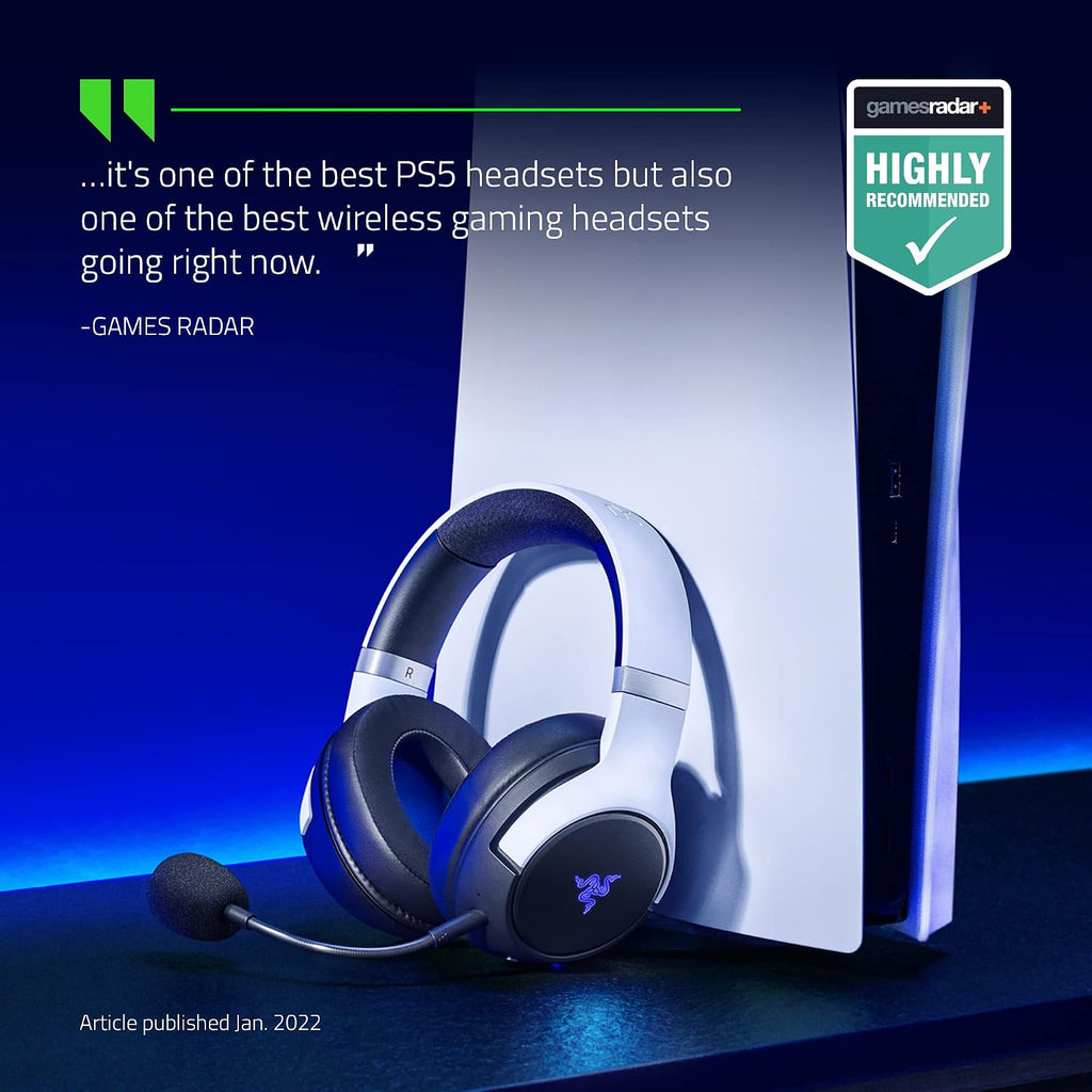 Razer Kaira Pro Wireless Gaming Headset with HyperSense Haptics for PlayStation