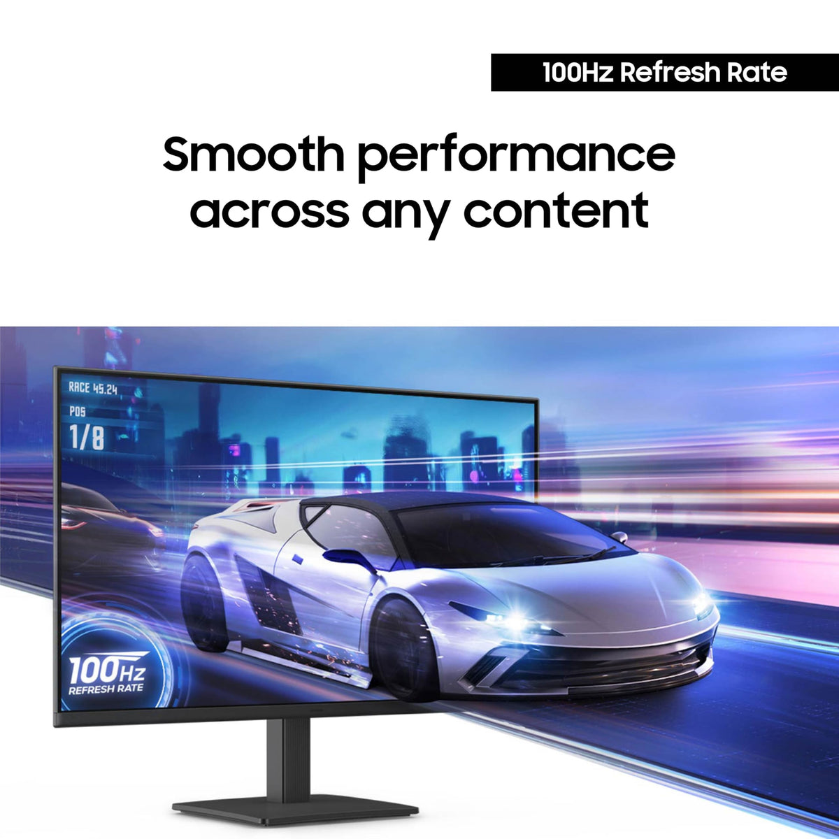 Samsung Essential S3 27-inch IPS Monitor, 100Hz (LS27D304GANXZA)