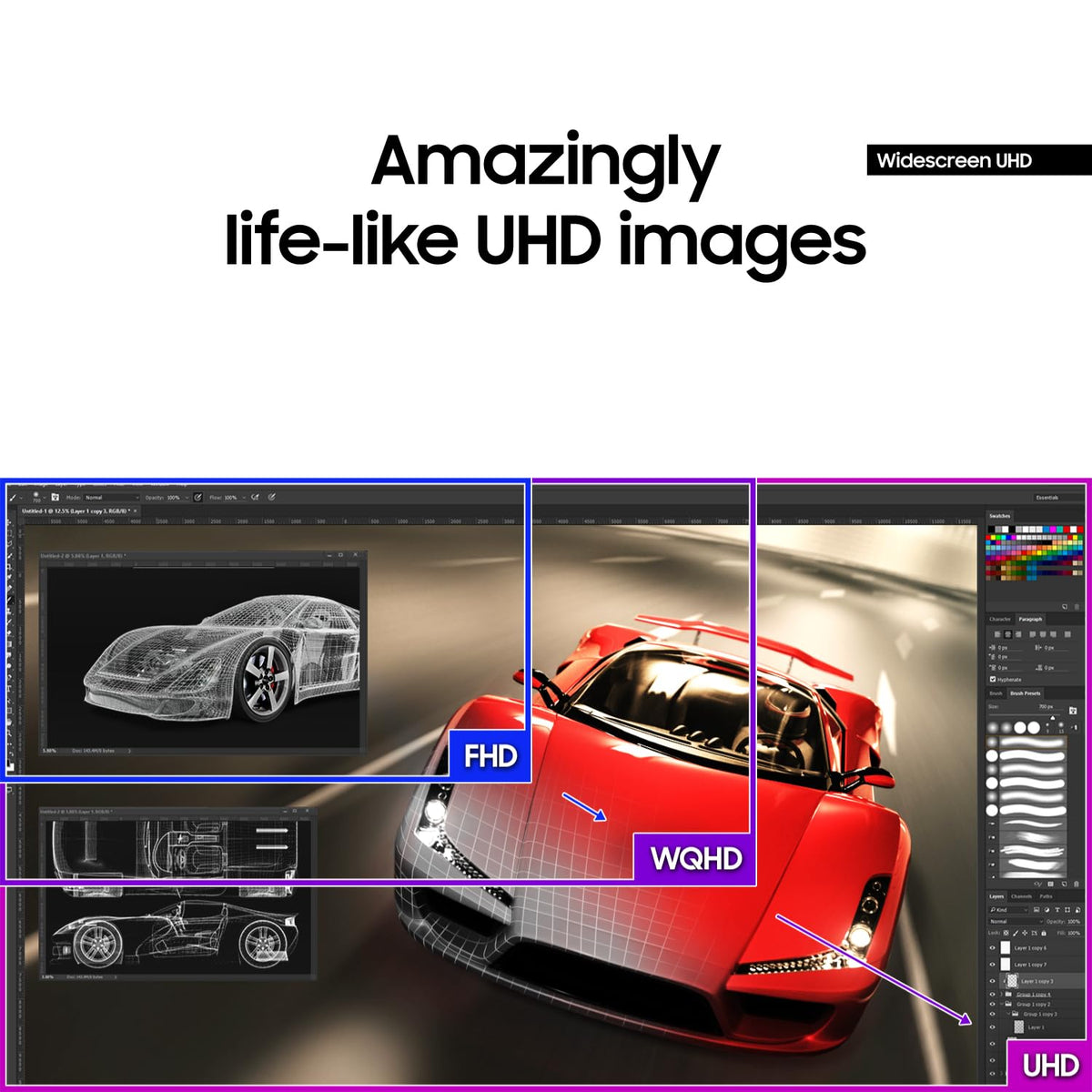 Samsung UJ59 32-inch 4K UHD Monitor (LU32J590UQNXZA)
